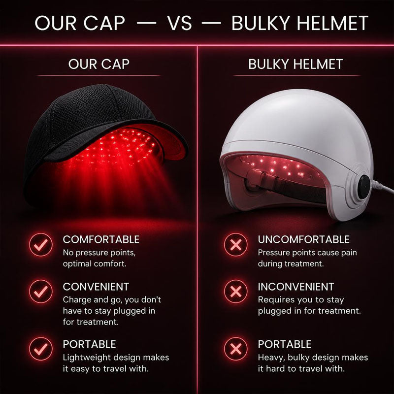 MRVERE-Red Light Therapy Cap