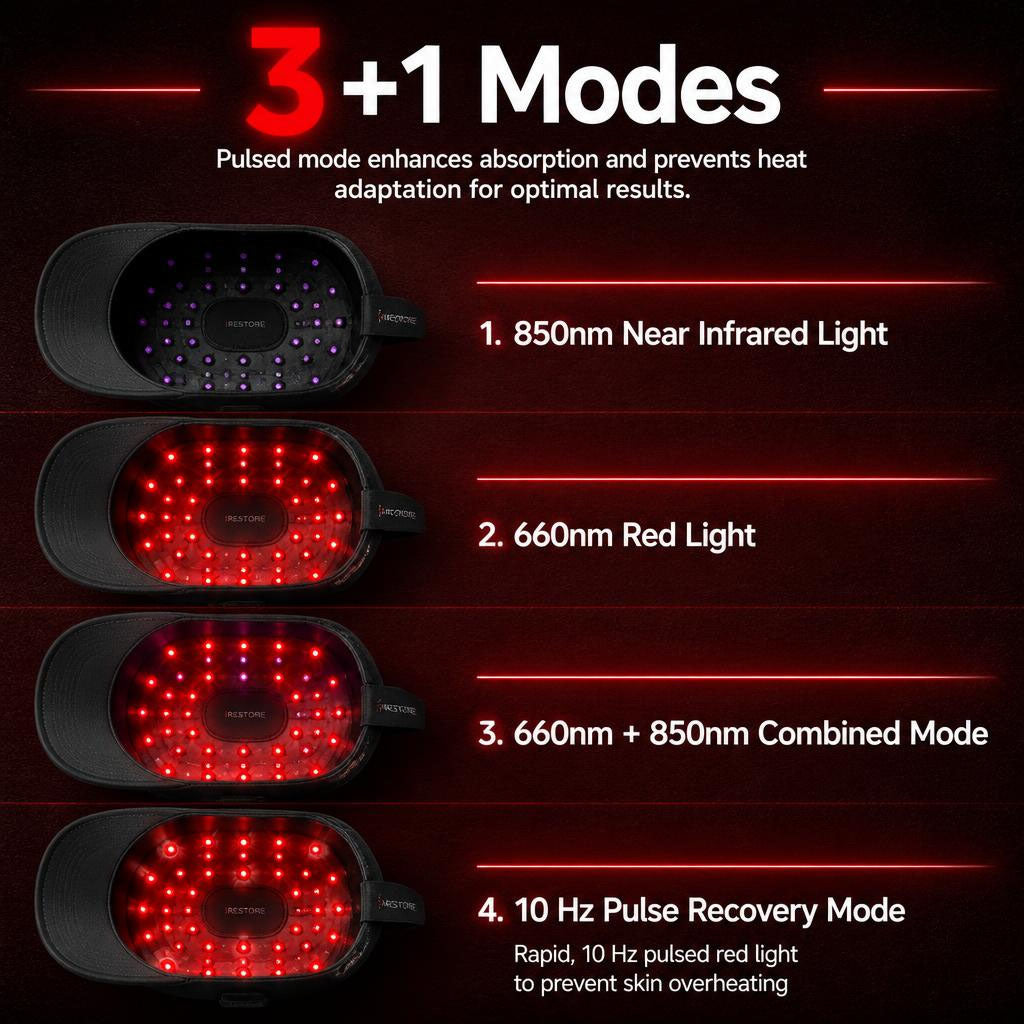 MRVERE-Red Light Therapy Cap